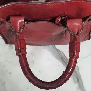 Frye demi satchel burnt apple on sale